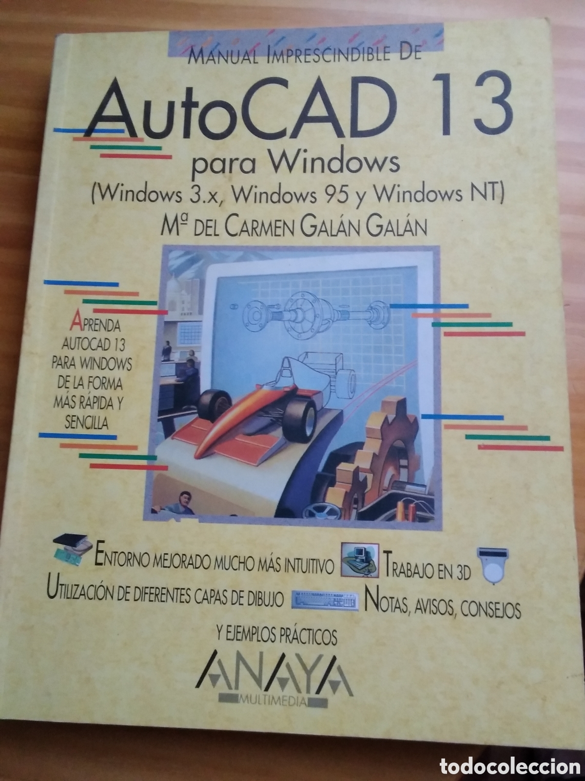 Libros de segunda mano: AutoCAD 13 para Windows edita anaya - Foto 1
