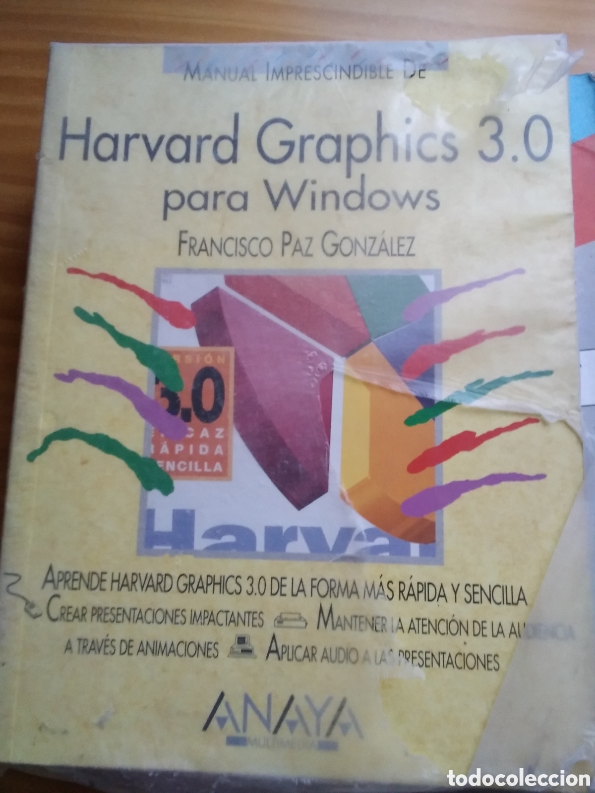 Libros de segunda mano: Harvard graphics 3.0 para Windows edita anaya - Foto 1