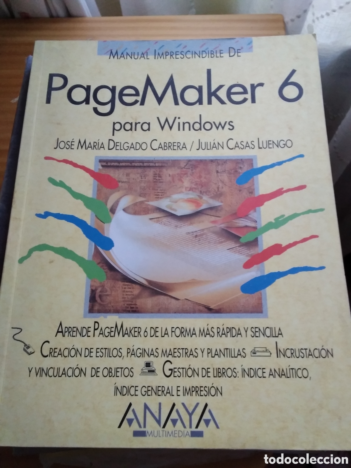 Libros de segunda mano: PageMaker 6 para Windows edita anaya - Foto 1