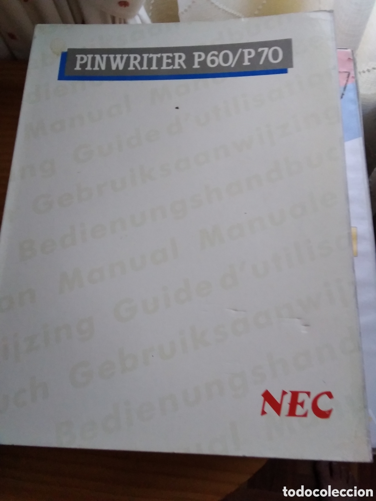 Libros de segunda mano: Pinwriter p60/p70 edita Nec - Foto 1