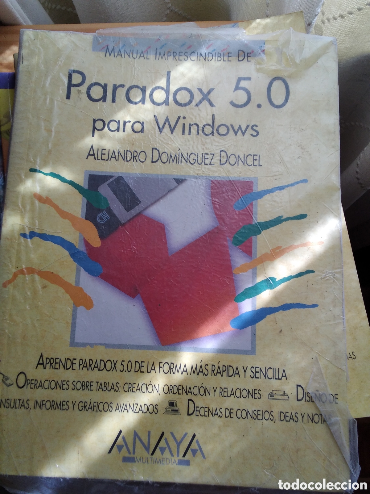 Libros de segunda mano: Paradox 5.0 para Windows edita anaya - Foto 1