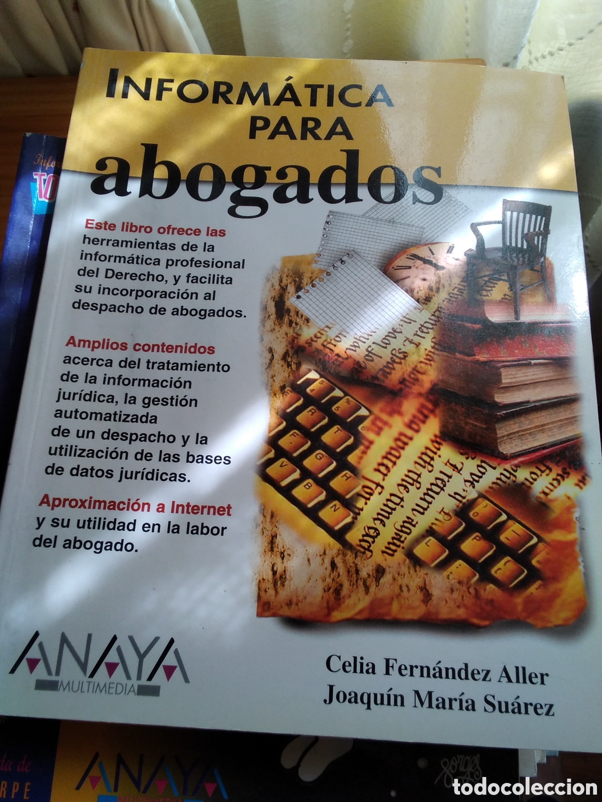 Libros de segunda mano: Inform&aacute;tica para abogados edita anaya - Foto 1