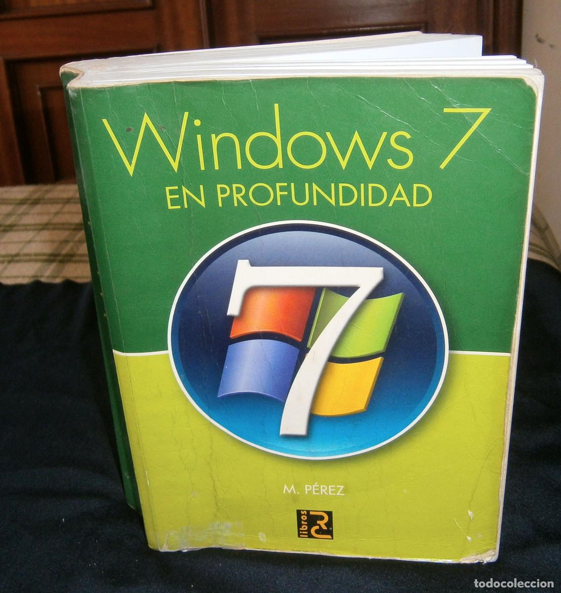 Libros de segunda mano: windows 7 en profundidad M.Perez a&ntilde;o 2009 - Foto 1