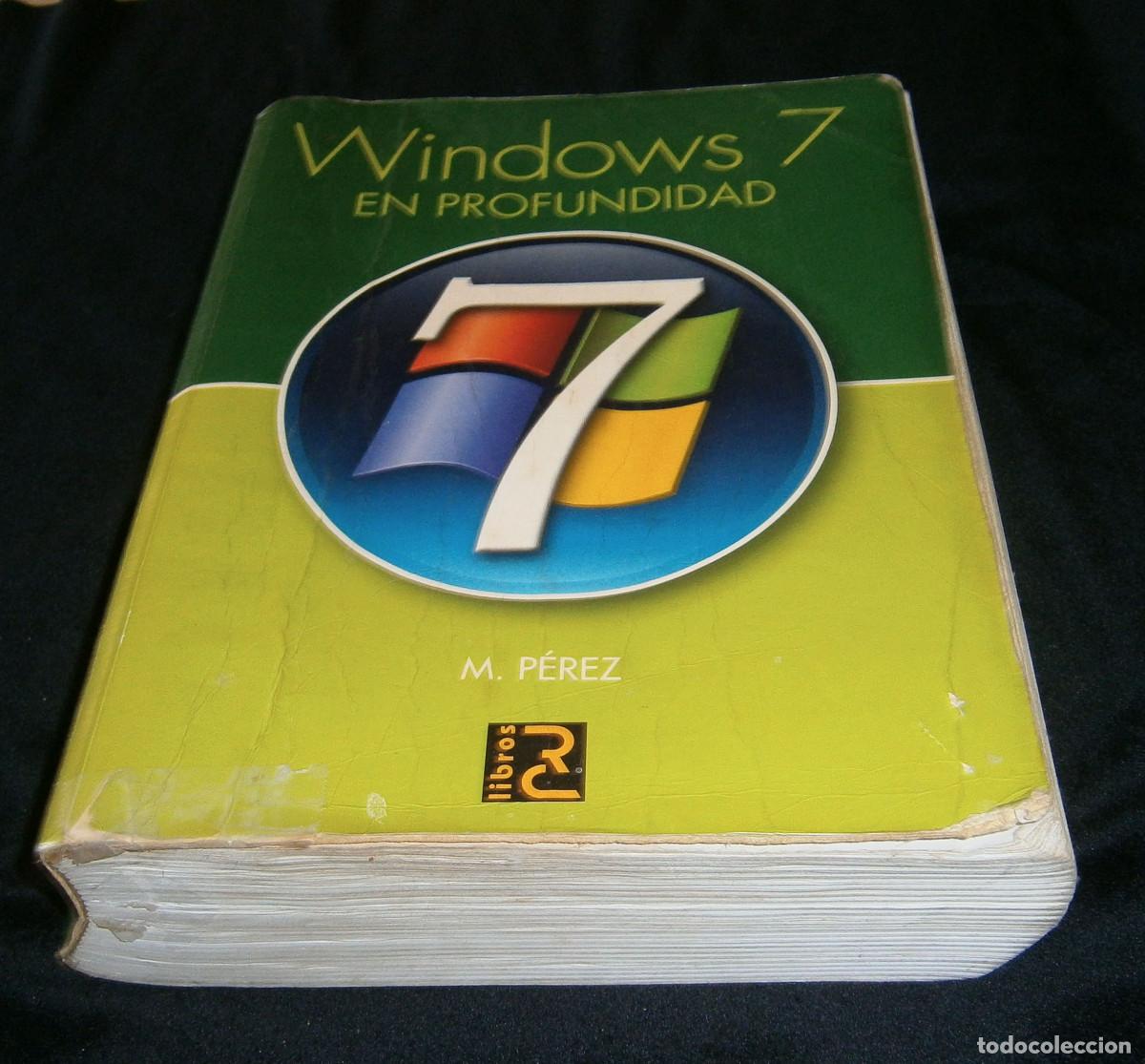 Libros de segunda mano: windows 7 en profundidad M.Perez a&ntilde;o 2009 - Foto 2
