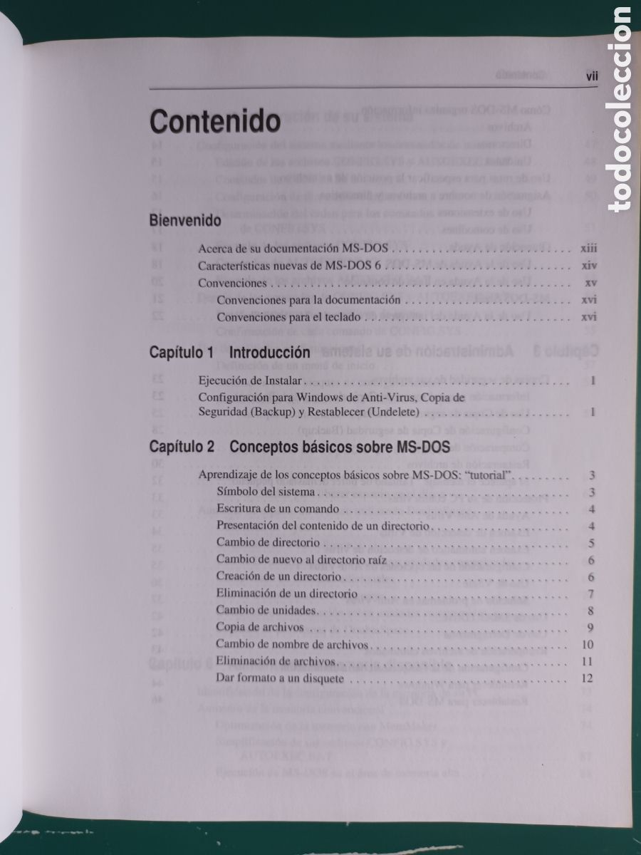 Libros de segunda mano: Manual de Usuario. Windows Ms-Dos 6.2 MICROSOFT 1993 - Foto 4
