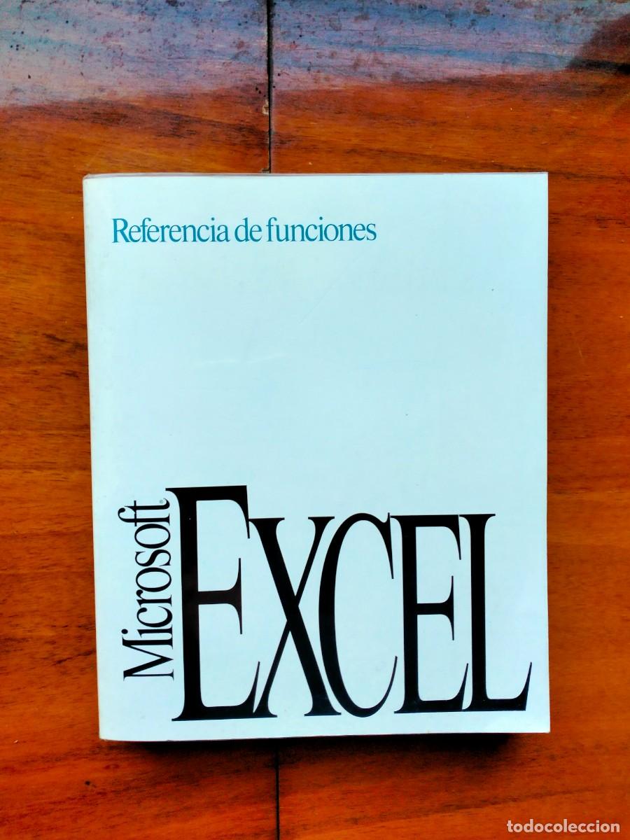 Libros de segunda mano: Microsoft Excel referencia de funciones. Leer descripcion - Foto 1