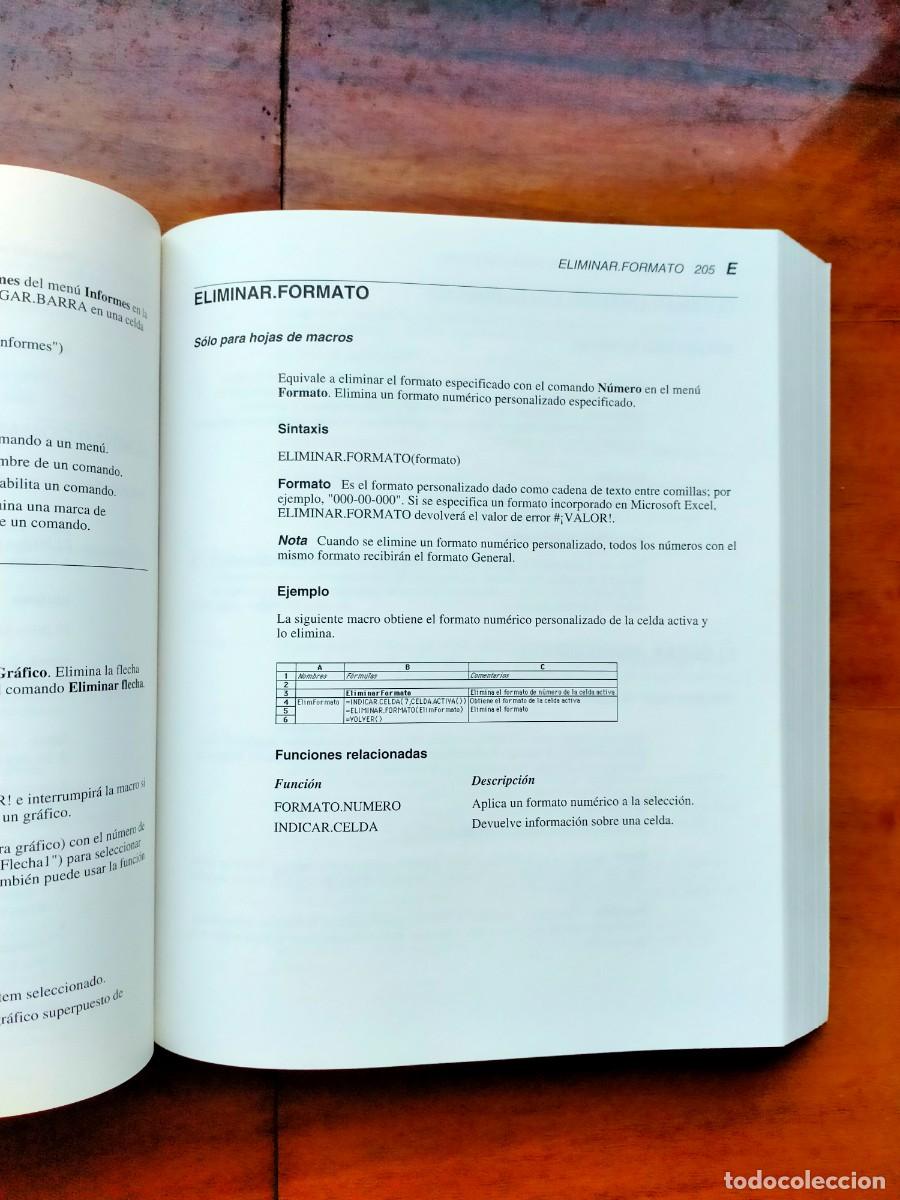Libros de segunda mano: Microsoft Excel referencia de funciones. Leer descripcion - Foto 6