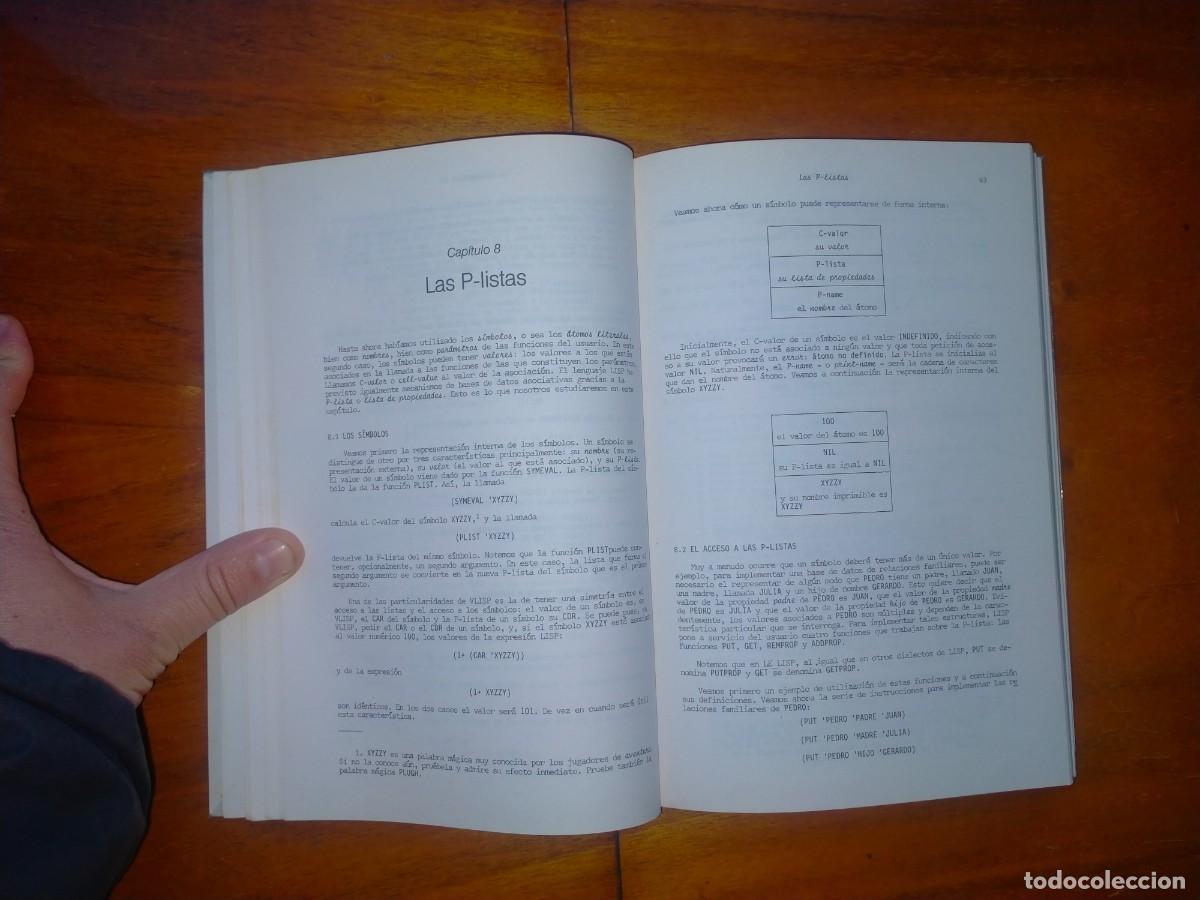 Libros de segunda mano: LISP Introducci&oacute;n a la programaci&oacute;n. Manuales de inform&aacute;tica Masson - Foto 5
