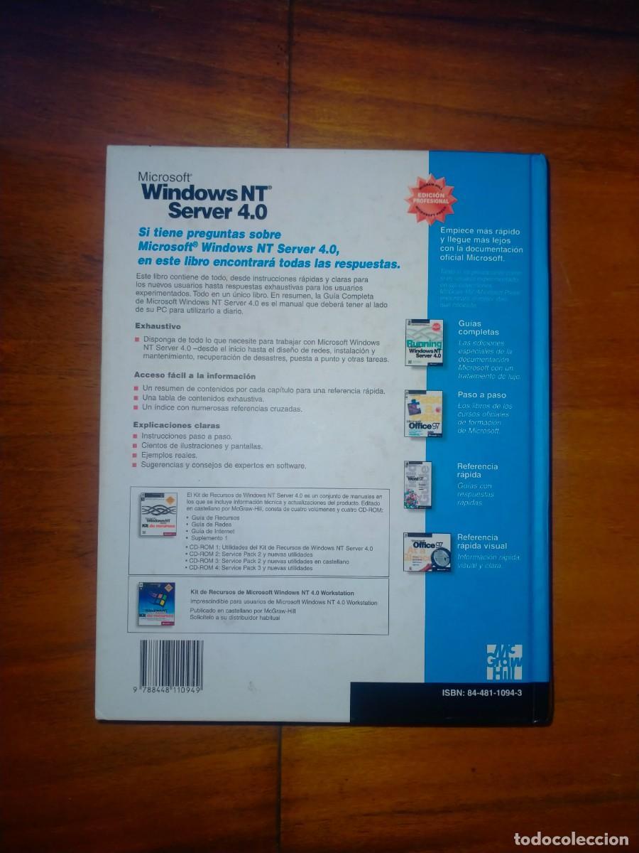 Libros de segunda mano: Guia completa Microsoft Windows NT server 4.0 - Foto 6