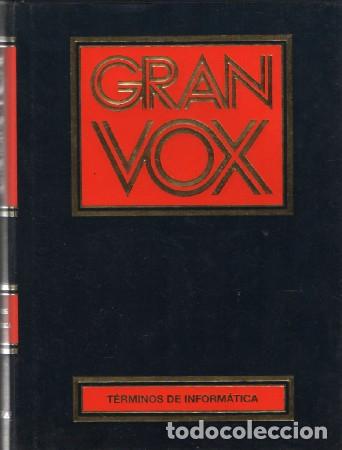Libros de segunda mano: GRAN VOX. T&Eacute;RMINOS DE INFORM&Aacute;TICA A-INFOR-348 - Foto 1
