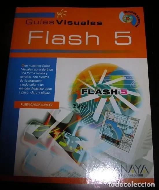 Libros de segunda mano: Gu&iacute;as visuales Flash 5. Con CD Rom. Rub&eacute;n Garc&iacute;a &Aacute;lvarez - Foto 1