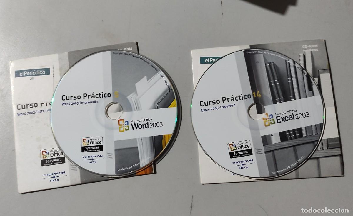 Libros de segunda mano: INFORMATICA 2 CD - CURSO PR&Aacute;CTICO MICROSOF OFFICE - WORD Y EXCEL 2003 - THOMSON. - Foto 1