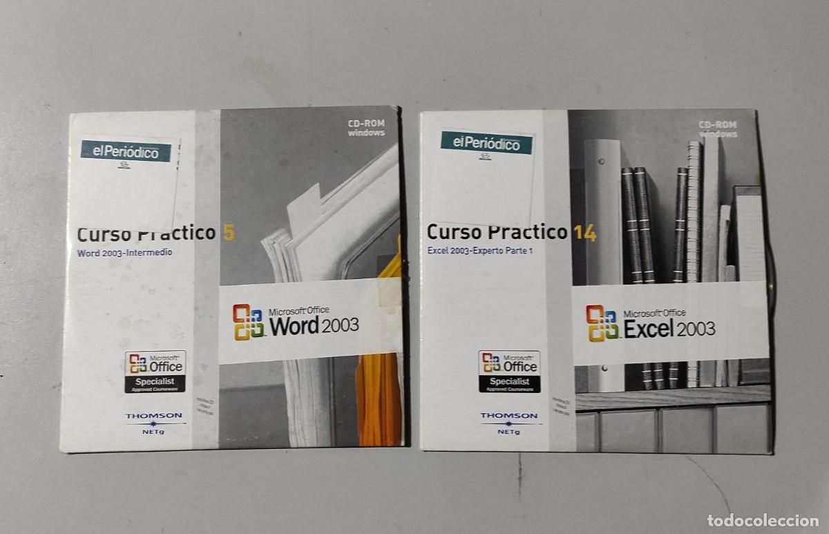 Libros de segunda mano: INFORMATICA 2 CD - CURSO PR&Aacute;CTICO MICROSOF OFFICE - WORD Y EXCEL 2003 - THOMSON. - Foto 2