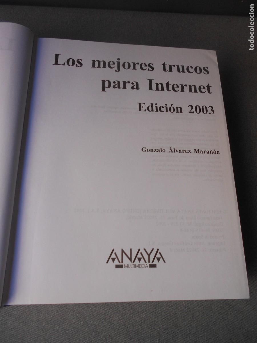 Libros de segunda mano: LOS MEJORES TRUCOS PARA INTERNET - Foto 2