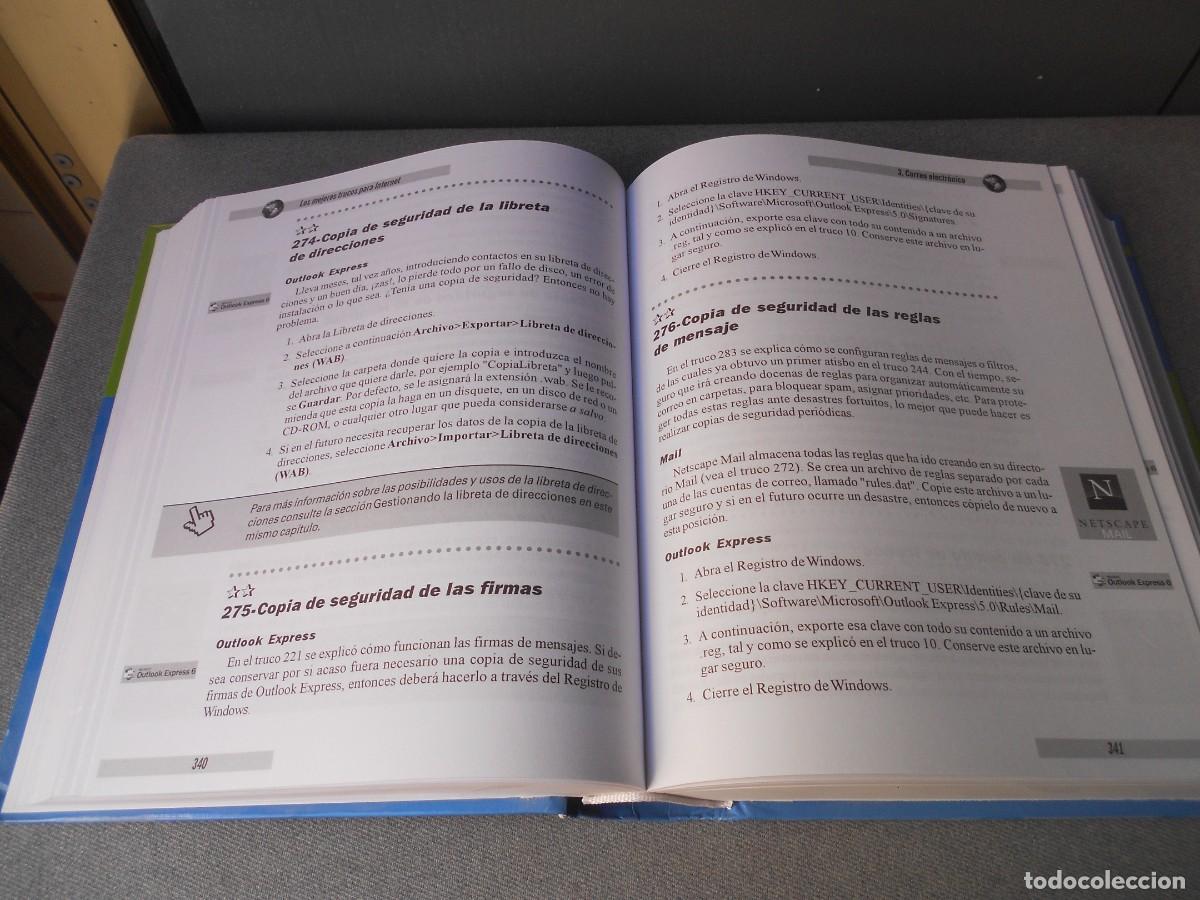 Libros de segunda mano: LOS MEJORES TRUCOS PARA INTERNET - Foto 3