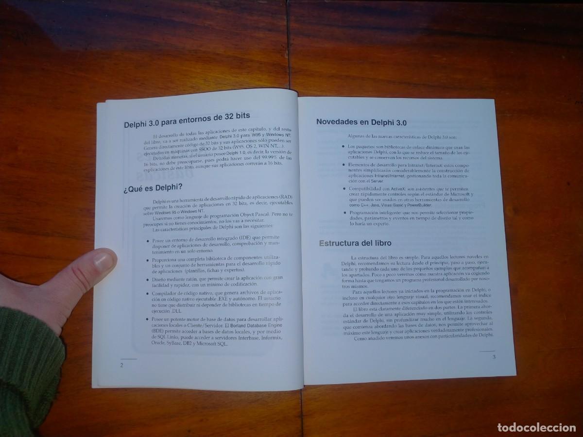 Libros de segunda mano: Manual imprescindible de Delphi 3.0. Anaya multimedia - Foto 3