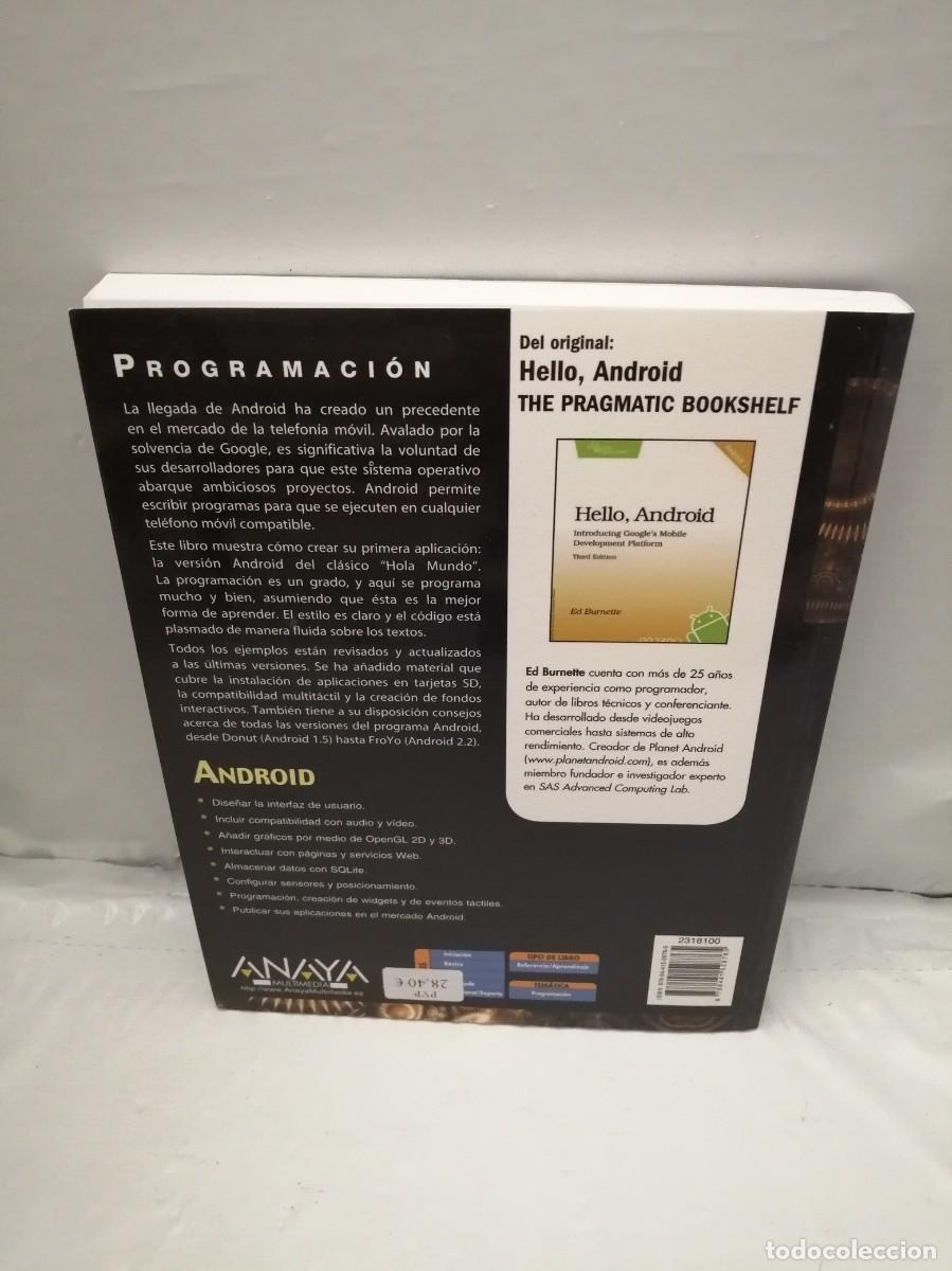 Libros de segunda mano: Programaci&oacute;n Android - Foto 2