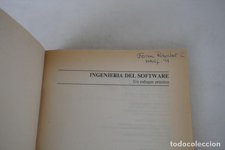 Libros de segunda mano: Ingenier&iacute;a del software. Un enfoque pr&aacute;ctico de Roger S. Pressman. - Foto 4