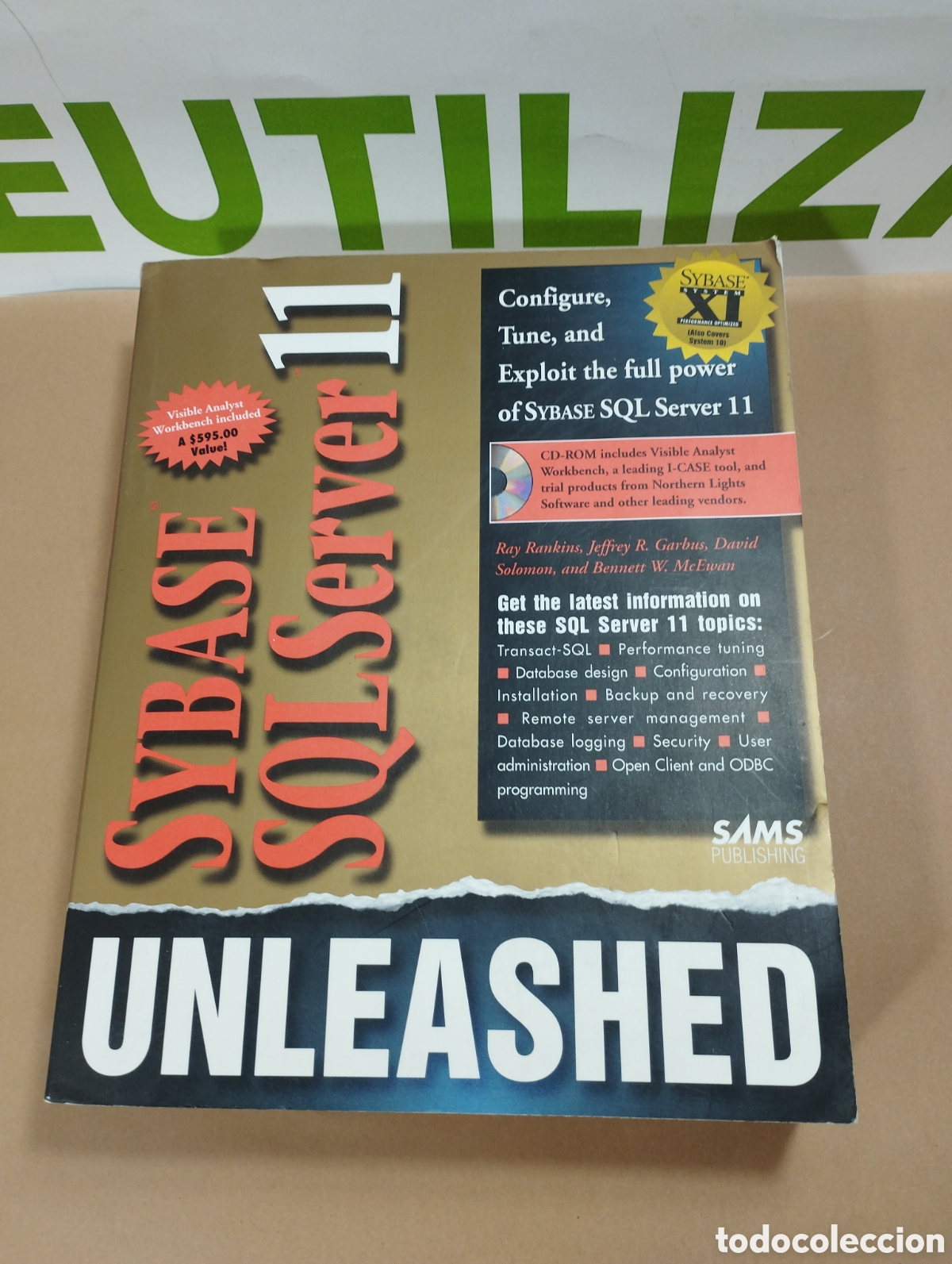 Libros de segunda mano: Sybase SQL server 11. Unleashed. Sams publishing. - Foto 1