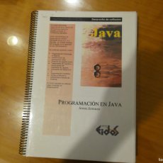 Libros de segunda mano: CURSO DE PROGRAMACIÓN EN JAVA - 2000 - 368 PÁGINAS - ANGEL ESTEBAN - GRUPO EIDOS