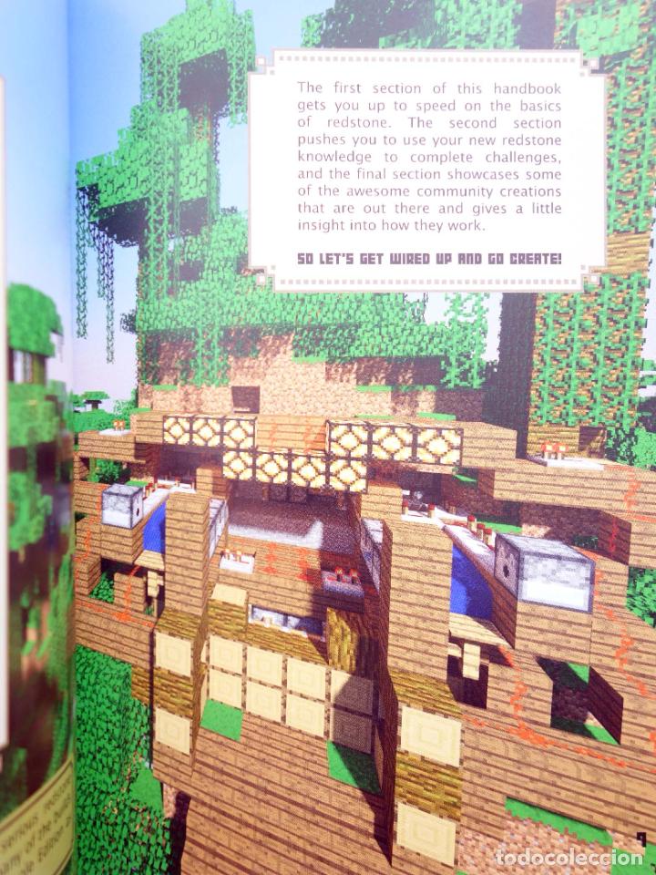 Libros de segunda mano: MINECRAFT. REDSTONE HANDBOOK. MOJANG.. Scholastic, 2015 - Foto 5