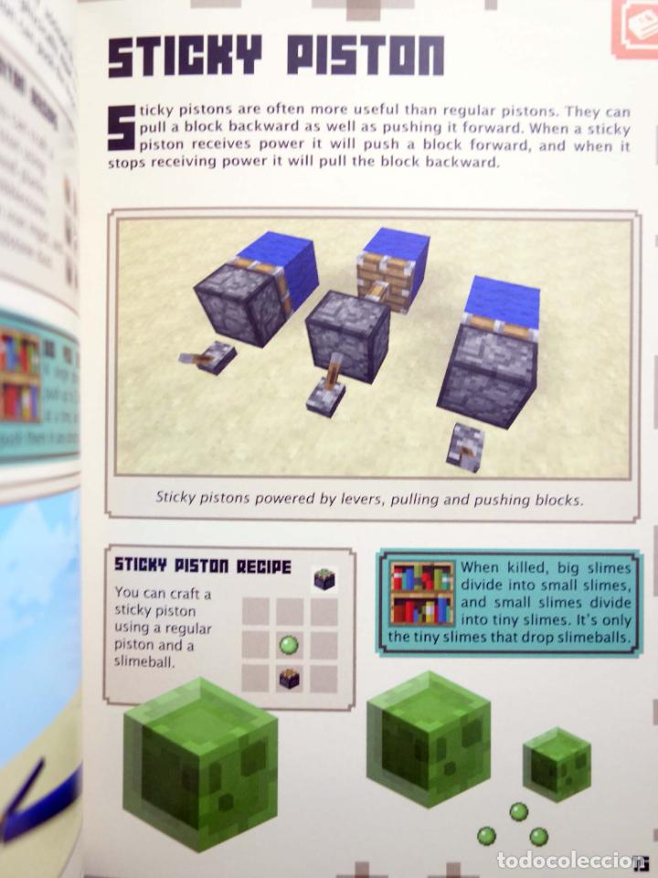 Libros de segunda mano: MINECRAFT. REDSTONE HANDBOOK. MOJANG.. Scholastic, 2015 - Foto 6