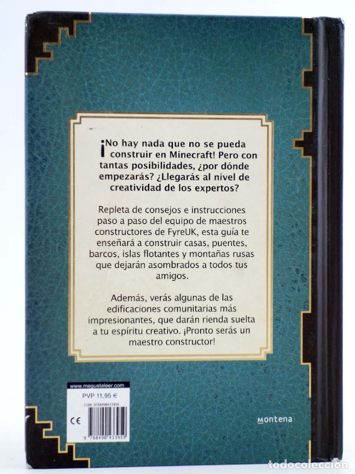 Libros de segunda mano: MINECRAFT. GU&Iacute;A DE CONSTRUCCI&Oacute;N. MOJANG.. Montena, 2015 - Foto 2
