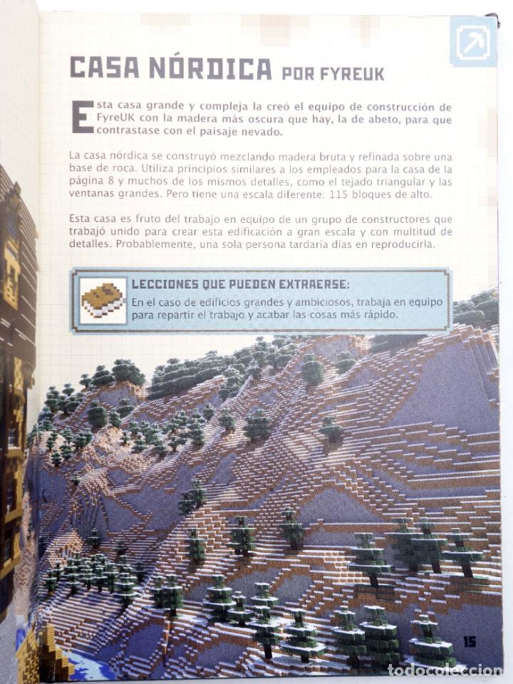 Libros de segunda mano: MINECRAFT. GU&Iacute;A DE CONSTRUCCI&Oacute;N. MOJANG.. Montena, 2015 - Foto 4