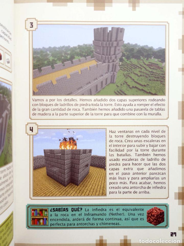 Libros de segunda mano: MINECRAFT. GU&Iacute;A DE CONSTRUCCI&Oacute;N. MOJANG.. Montena, 2015 - Foto 5