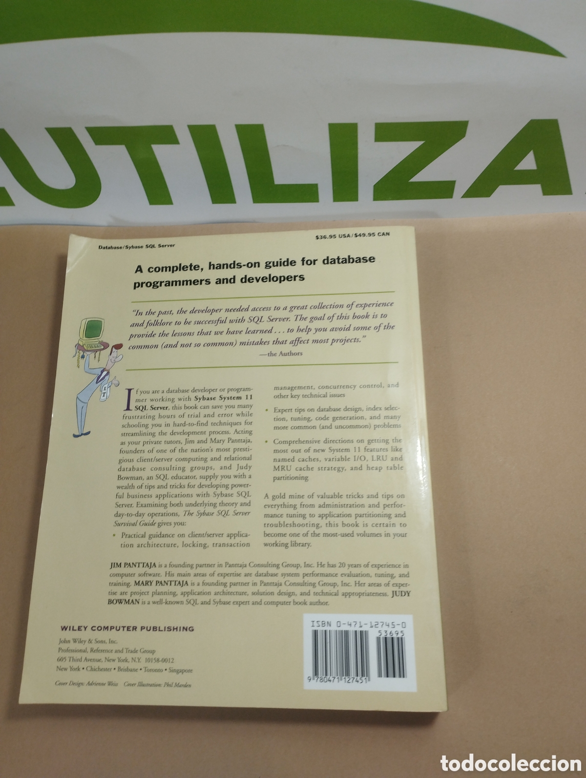Libros de segunda mano: The Sybase SQL server. Survival Guide - Foto 2