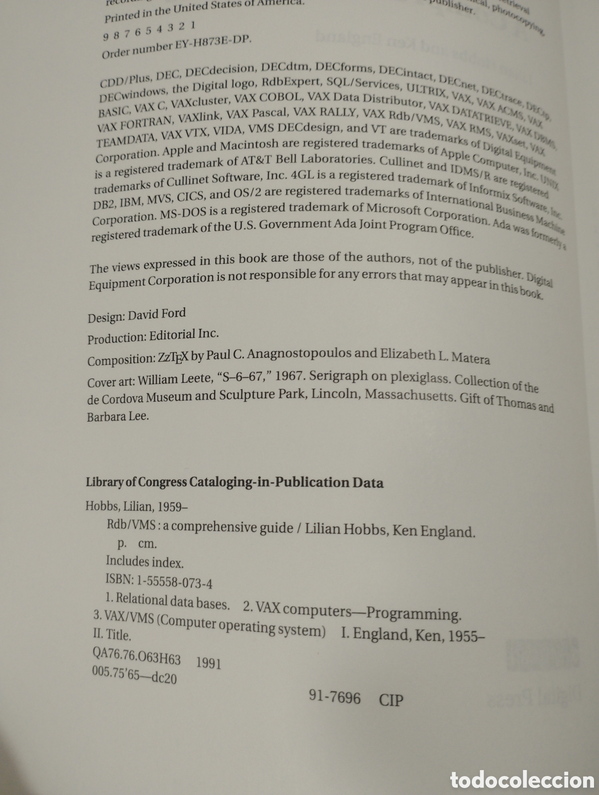 Libros de segunda mano: Rdb/Vks. A comprehensive Guide. Lilian Hobbs and ken England. - Foto 4