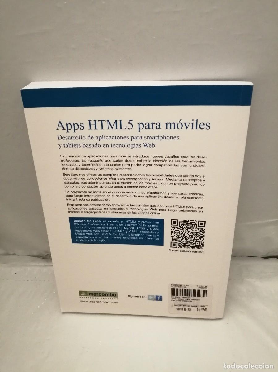 Libros de segunda mano: Apps HTML5 para m&oacute;viles (Primera edici&oacute;n) - Foto 2