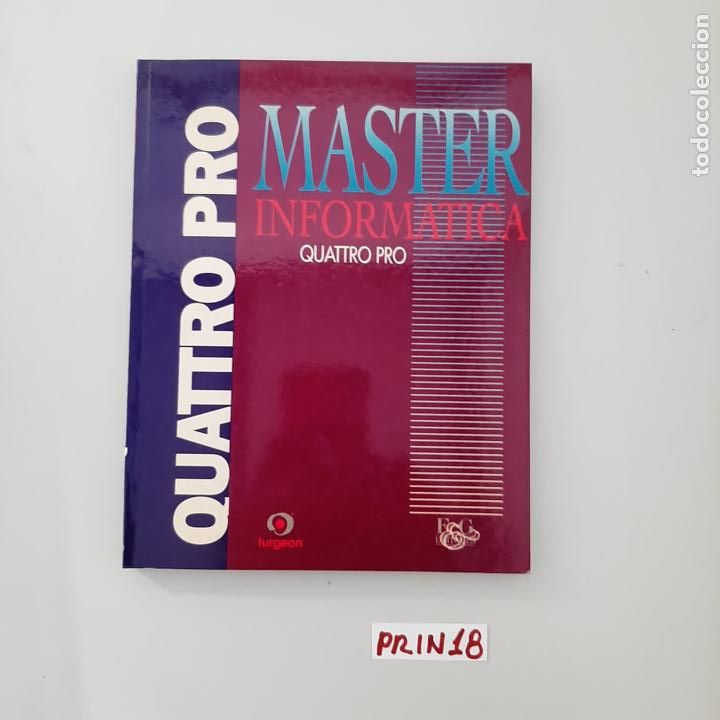 Libros de segunda mano: Master Inform&aacute;tica Quattro Pro - Foto 1