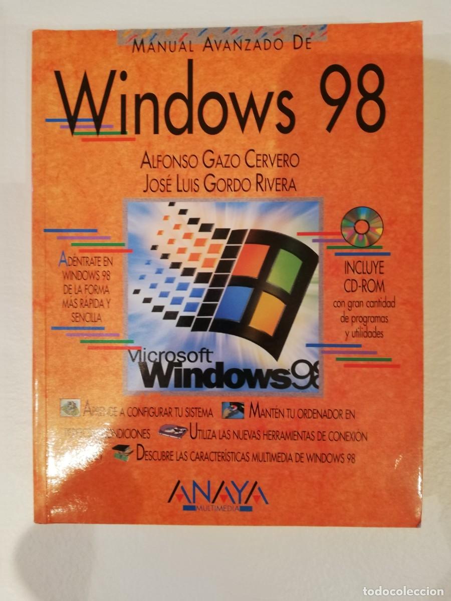 Libros de segunda mano: MANUAL AVANZADO DE WINDOWS 98 - Foto 1