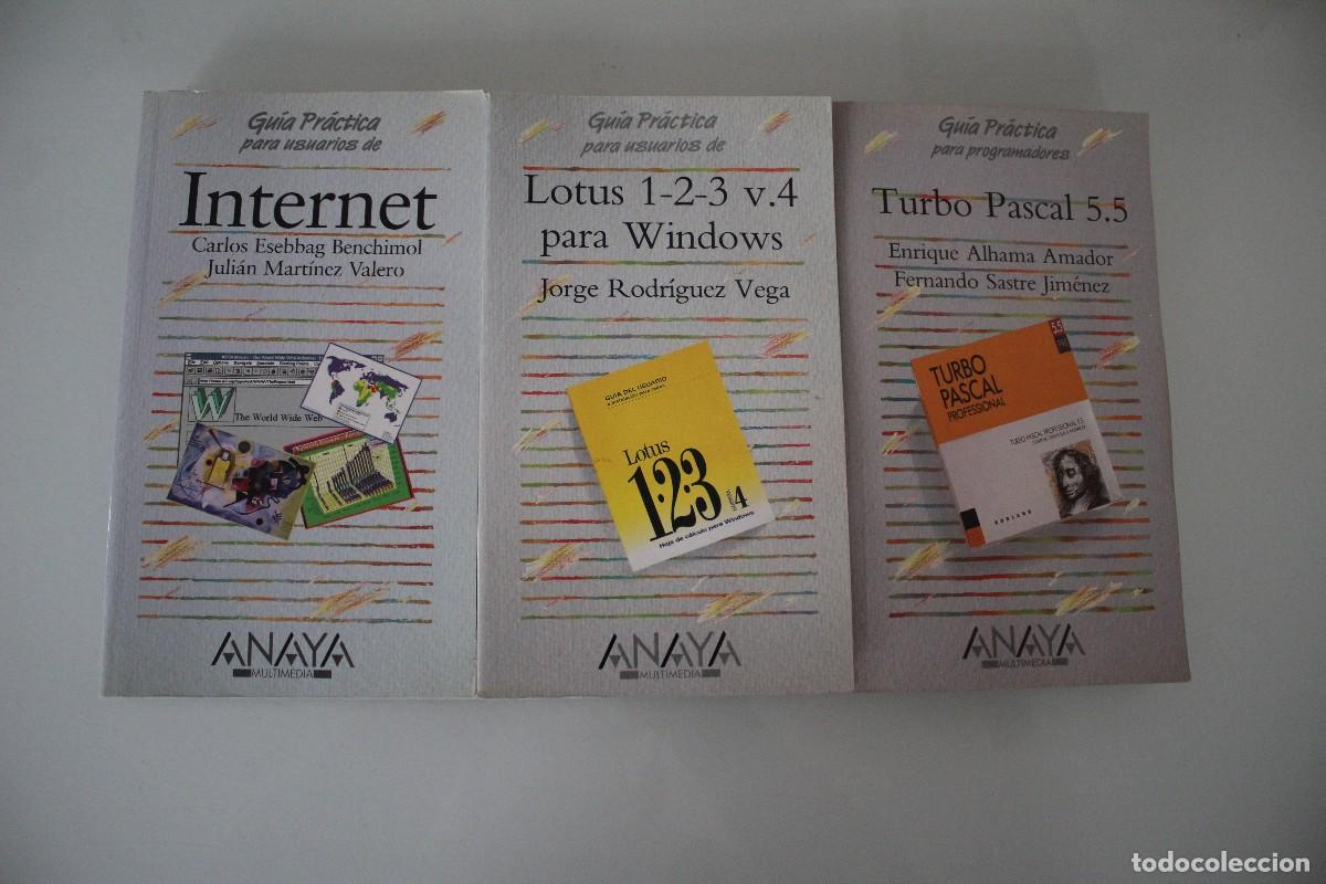 Libros de segunda mano: 3 GU&Iacute;AS PRACTICA DE INFORM&Aacute;TICA ANAYA - Foto 1