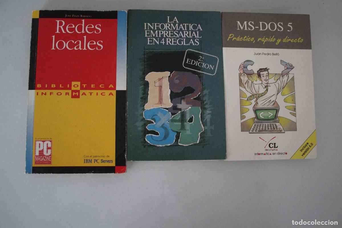 Libros de segunda mano: 3 LIBROS DE INFORMATICA - Foto 1