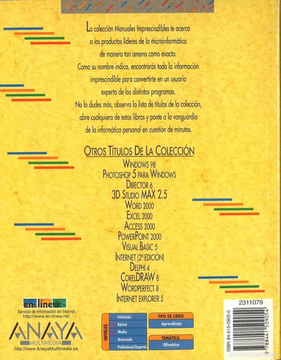 Libros de segunda mano: Microsoft Office 2000. Anaya Multimedia. 2002 - Foto 2