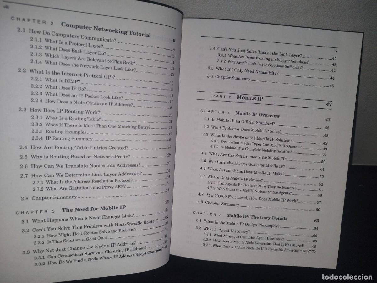 Libros de segunda mano: 34- MOBILE IP. THE INTERNET UNPLUGGED - JAMES D. SOLOMON - 1997 - Foto 7