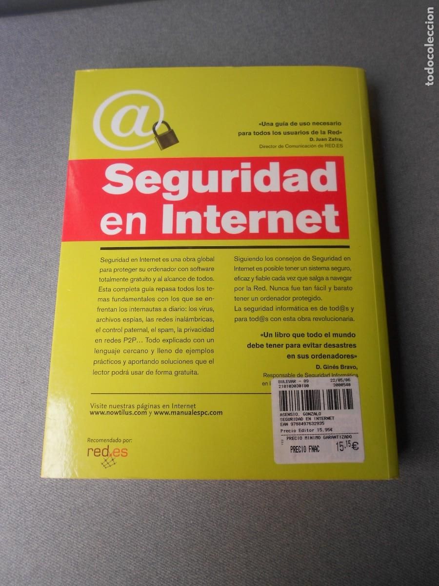 Libros de segunda mano: SEGURIDAD EN INTERNET - Foto 9