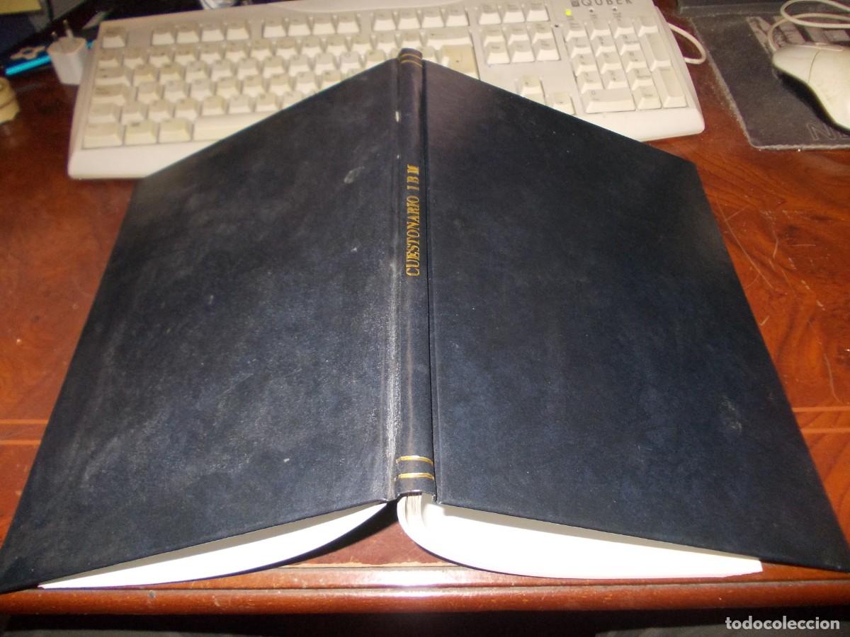 Libros de segunda mano: Cuestionario IBM - Foto 1