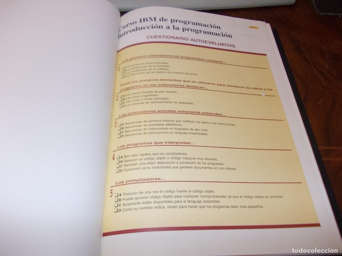 Libros de segunda mano: Cuestionario IBM - Foto 2