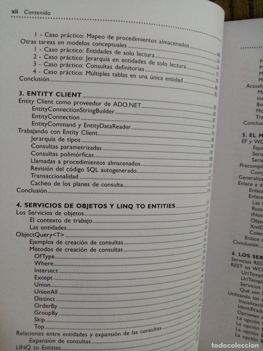 Libros de segunda mano: ADO.NET ENTITY FRAMEWORK - Foto 8