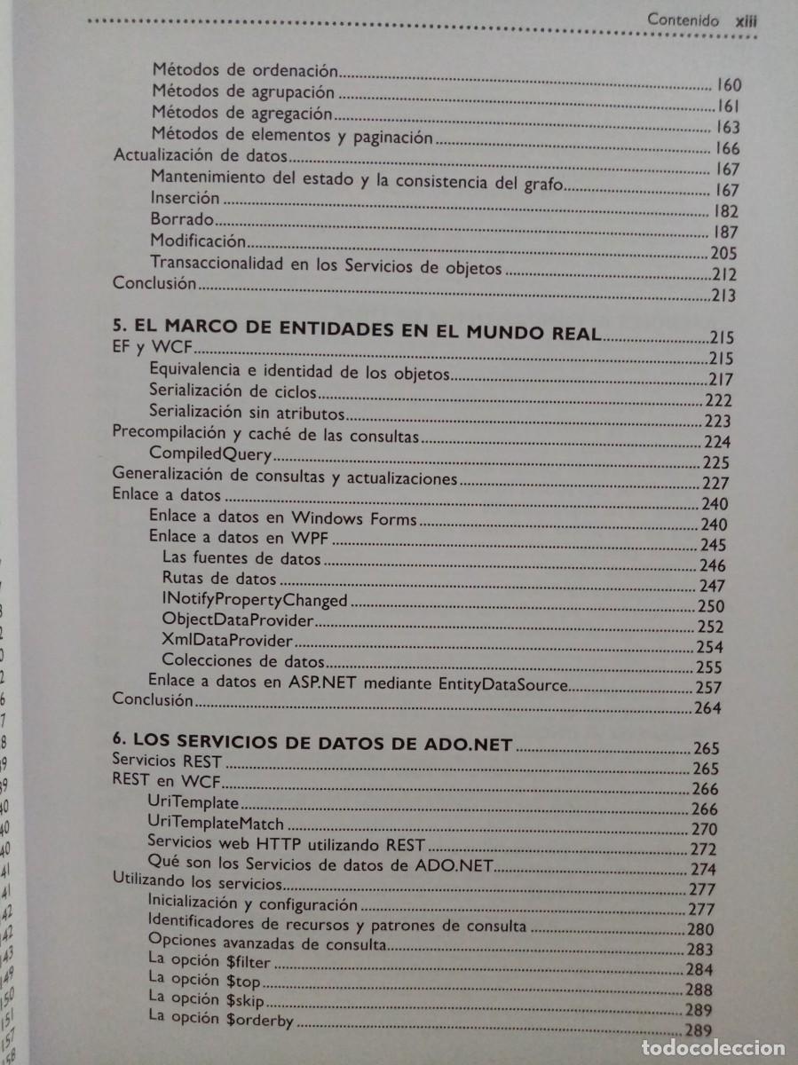 Libros de segunda mano: ADO.NET ENTITY FRAMEWORK - Foto 9