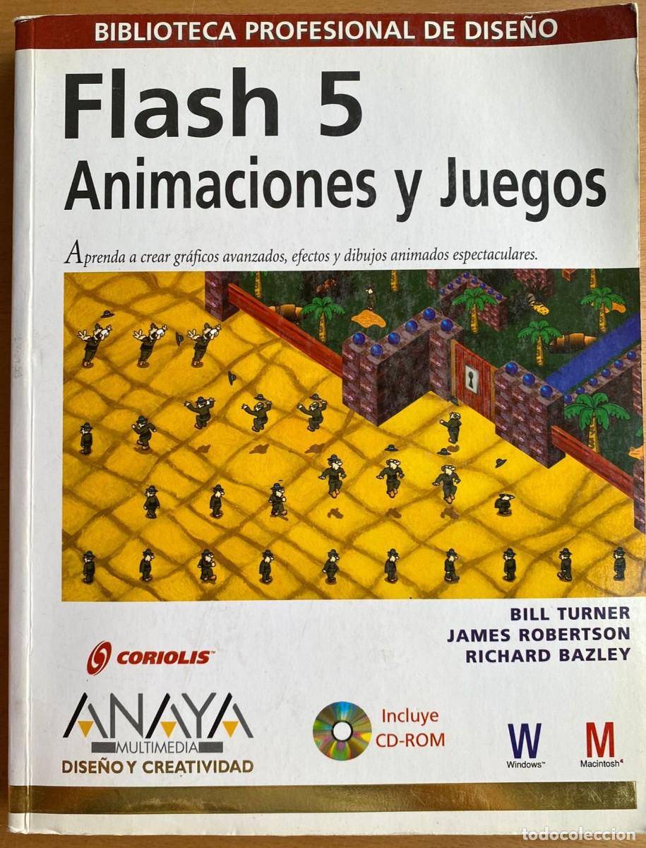 Libros de segunda mano: Flash 5 Animaciones y Juegos de VVAA - Foto 1