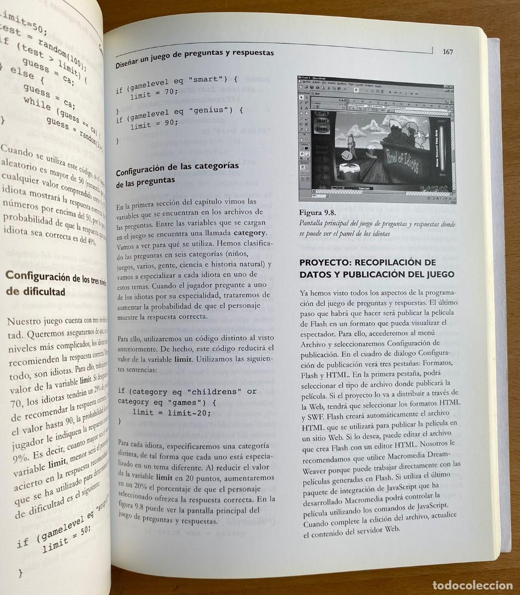 Libros de segunda mano: Flash 5 Animaciones y Juegos de VVAA - Foto 3
