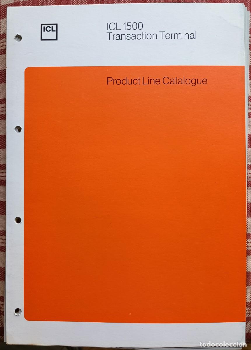 Libros de segunda mano: ICL 1500Transaction Terminal - Product Line Catalogue 1976 - Foto 1
