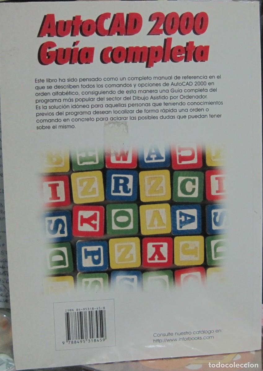 Libros de segunda mano: AUTOCAD 2000, GUIA COMPLETA JORDI CROS FERRANDIZ - Foto 2