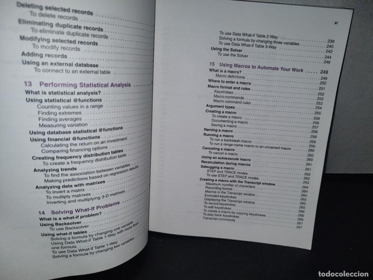 Libros de segunda mano: 72- LOTUS. USERS GUIDE. LOTUS 1-2-3 FOR WINDOWS RELEASE 1.0 - Foto 7