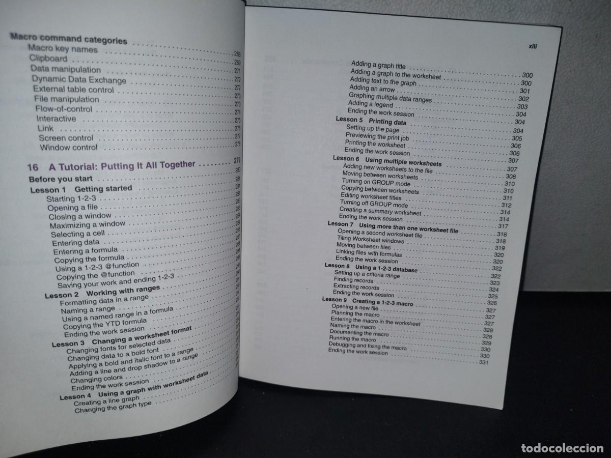 Libros de segunda mano: 72- LOTUS. USERS GUIDE. LOTUS 1-2-3 FOR WINDOWS RELEASE 1.0 - Foto 8