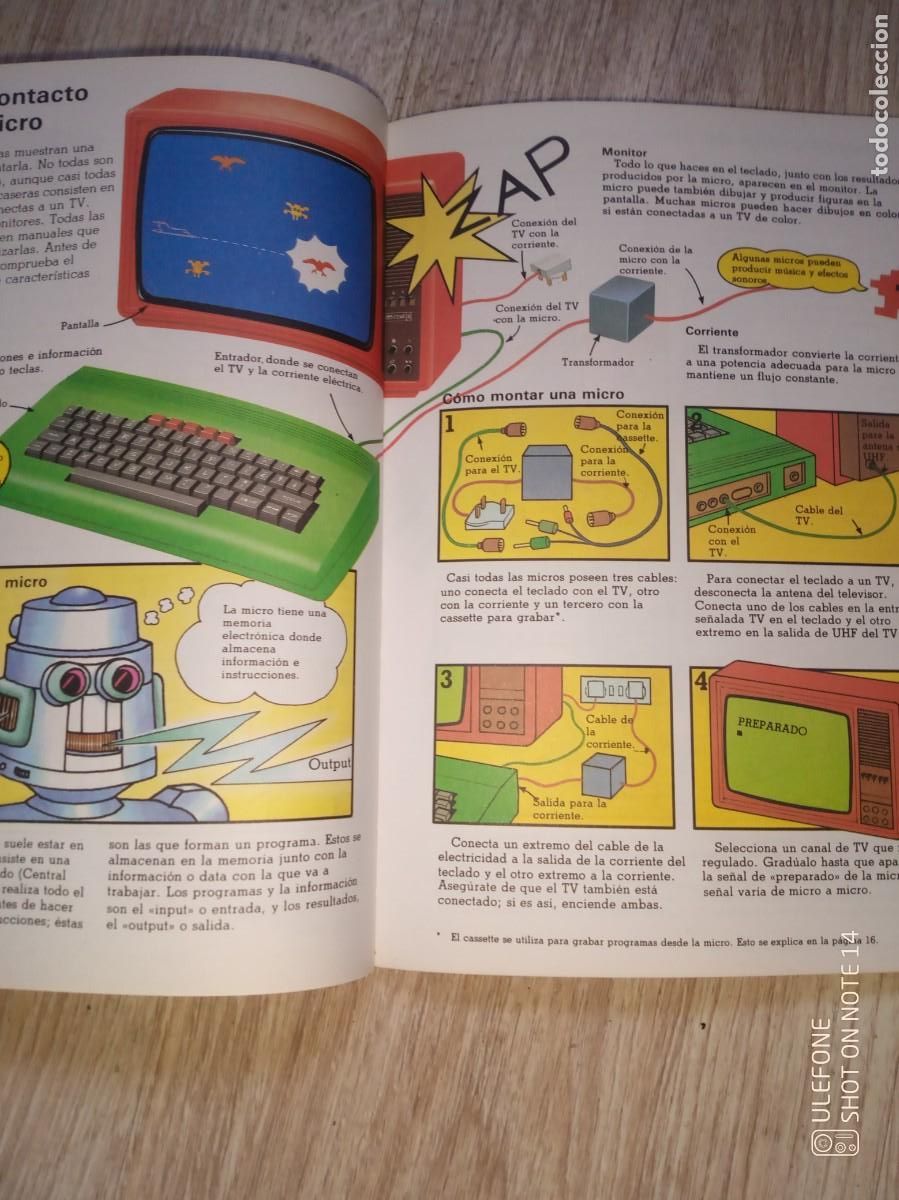 Libros de segunda mano: colecci&oacute;n electronica.micro computadoras.ediciones plesa.48 p&aacute;ginas. - Foto 5
